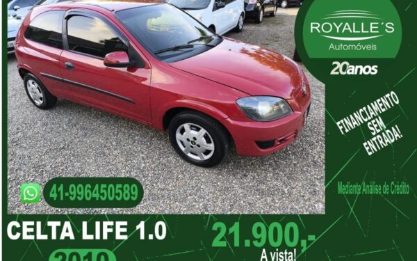 Chevrolet Celta Vermelho Principal